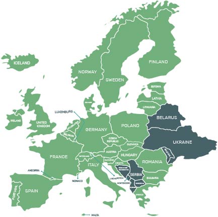 Gravaa ships to the following countries