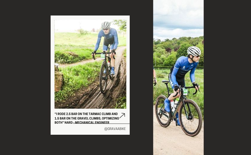GRAVAA in action at UCI Gravel Fondo Limburg 2